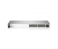 Коммутатор HP 2530-24G Switch (24 x 10/ 100/ 1000 + 4 x SFP, Managed, L2, virtual stacking, 19") (J9776A#ABB)